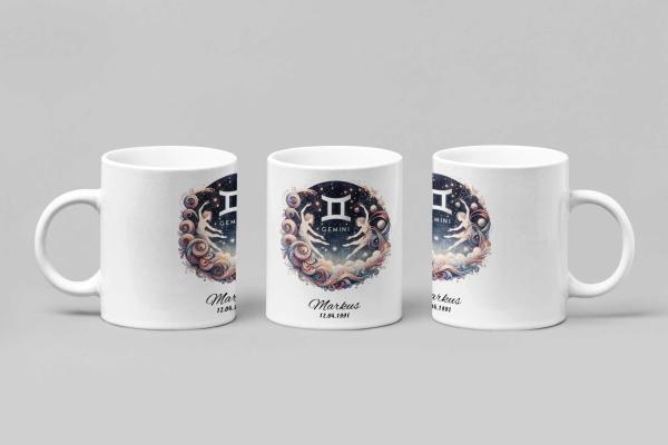 Tasse Sternzeichen - Zwilling01
